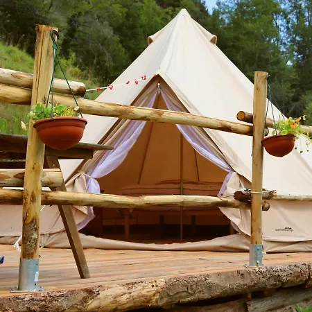 Glamping La Cascina D'orleans Luxe tent